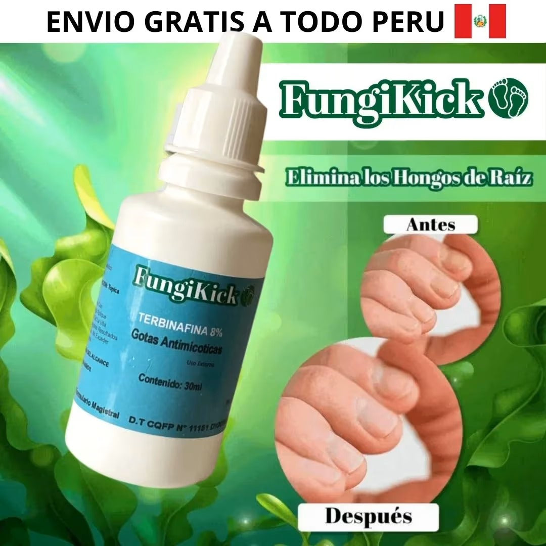 Fungikick - Gota para hongos uñas