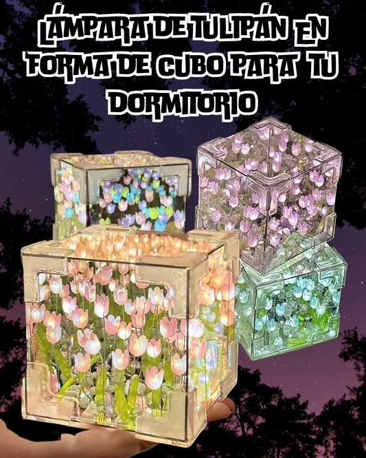 LAMPARA DE TULIPANES