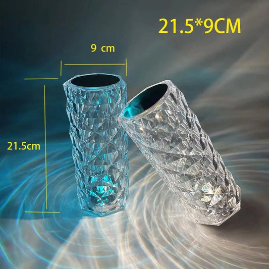LÁMPARA CRISTAL LED